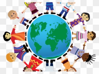 United Nations Clipart Summer - Flags Around The World Clipart - Png Download