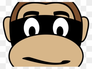 Fight Clipart Criminal - Monkey Emoji - Png Download