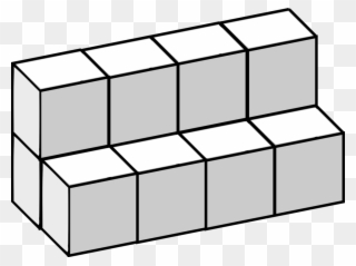 Three Dimensional Space Five Dimensional Space Rubik's - Tetris Block Transparent 3d Clipart