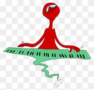 Computer Icons Art Music Piano - Clip Art - Png Download