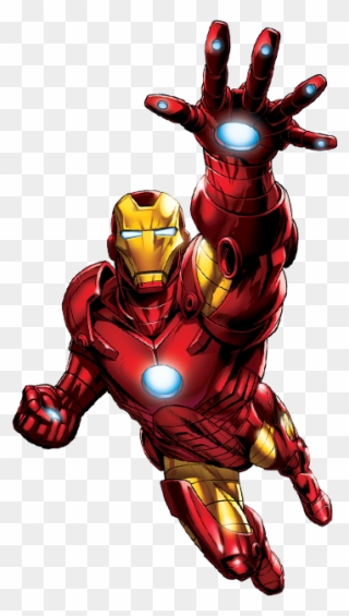 Iron Man Clipart Marvel Comic - Iron Man Comic Png Transparent Png