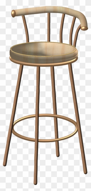 Chaises / Chairs Art Furniture, Clipart, Sillas, Muebles - Bar Stool - Png Download