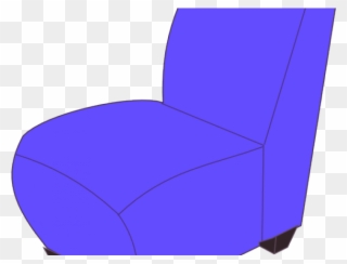 Furniture Clipart Soft Chair - Outdoor Furniture - Png Download