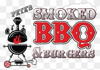 Png Black And White Library Barbecue Clipart Grill - Petes Bbq And Burgers Transparent Png