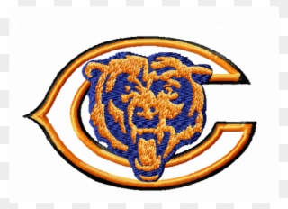 Chicago Bears Logo Png - Embroidery Chicago Bears Patch Clipart