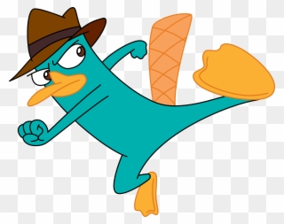 Panther Clipart Perry - Perry The Platypus - Png Download