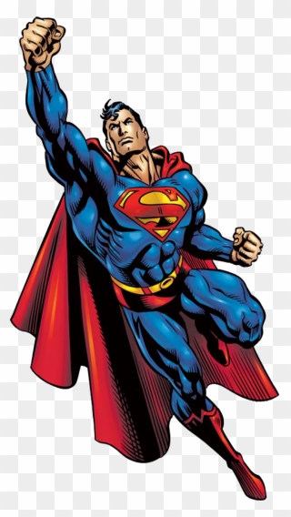 Superman Clipart Strong - Superhero Superman - Png Download