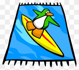 Surf Beach Club Penguin Wiki Fandom Powered - Png Beach Towels Clipart