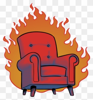 Hot Clipart Chair Graphic Library Stock - Hot Seat - Png Download