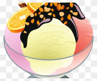 Sundae Clipart Ice Crea - Ice Cream Sundaes Clip Art - Png Download