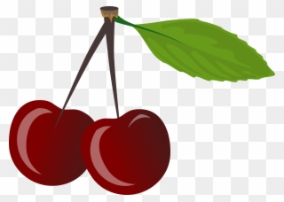 Cherries 2 Clip Art - Clip Art Cherries - Png Download
