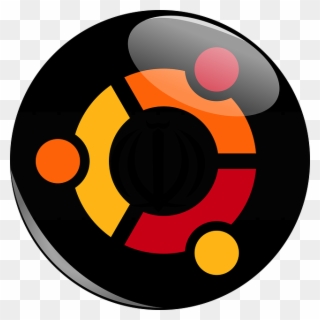 Dvd Clipart Lambang - Ubuntu Start Button Png Transparent Png