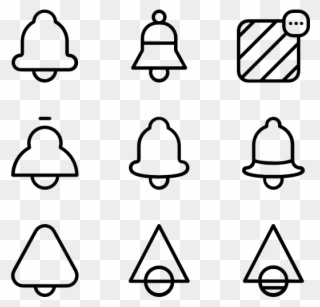 Notification - Bell Flat Icon Clipart
