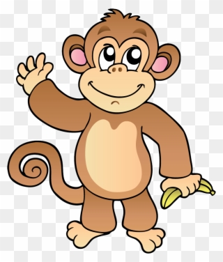 Download Picture Free Library Clipart Free On Dumielauxepices - Monkey Clipart - Png Download