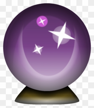 Crystal Ball Emoji Png Clipart