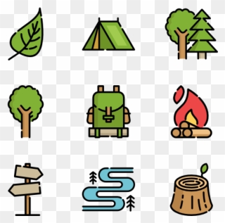 Forest Svg Vector Art - Icon Clipart