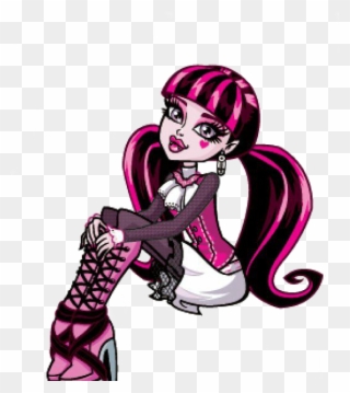 Cinnamon Roll Clipart - Monster High Girl Draculaura - Png Download
