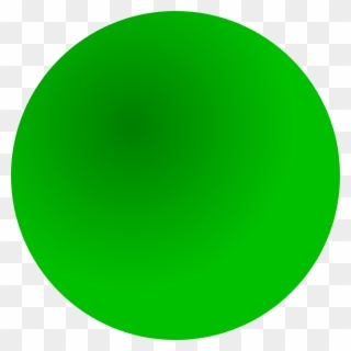 Green Ball Clip Art At Clker Com Vector Clip Art Online - Transparent Background Green Circle Png