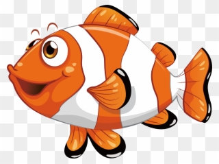 Nemo Clipart Puffer Fish - Clown Fish Clipart Png Transparent Png