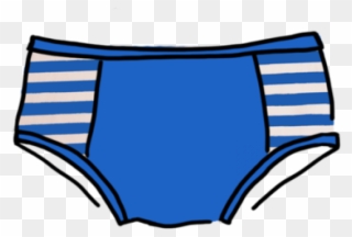 Stripe Clipart Underpants - Trousers - Png Download