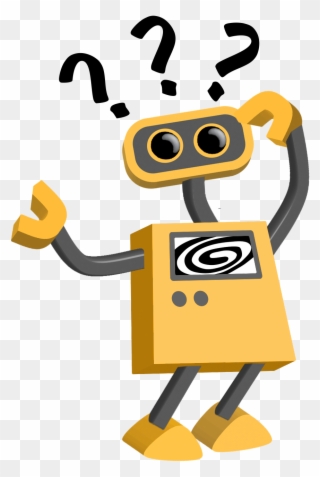 Clipart Woman Robot - Pointer Robot - Png Download