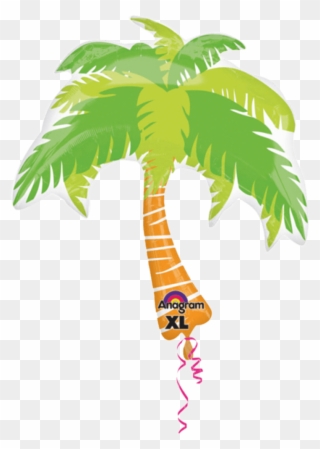 Folie Ballon - Hawaii - Palme - 33"/83 X - Hawaiian Palm Tree Clipart