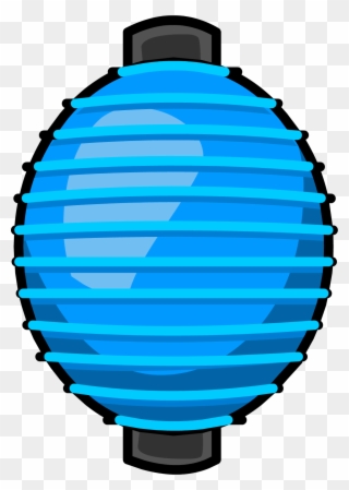 Blue Paper Lantern - Lantern Clipart