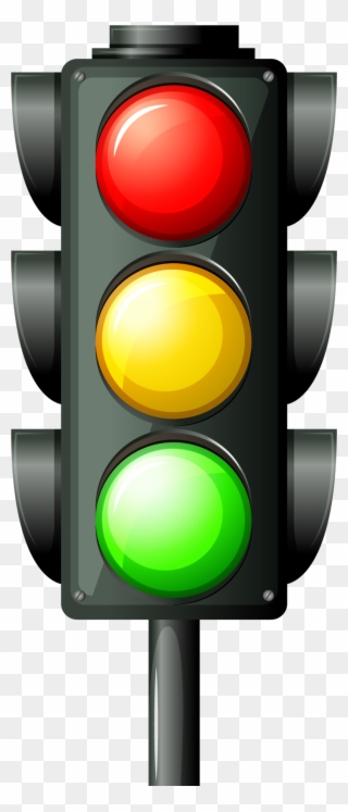 Traffic Light Clip Art - Ilustracion Semaforo - Png Download