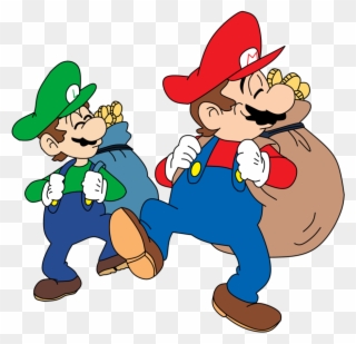 Image Library Download 2 Brothers Clipart - Mario Bros Peach Hime Kyushutsu - Png Download
