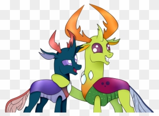 Squipycheetah, Brothers, Changedling, Changeling, Cute, - Mlp Thorax And Pharynx Clipart