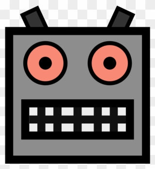 Com/wp Robot Icon - Robot Face Cartoon Clipart