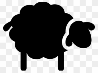 Sheep Png Black Clipart
