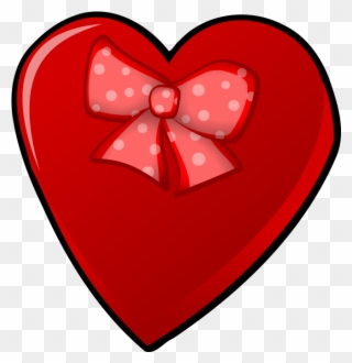 Com/png/heart With Ribbon - Heart Clipart