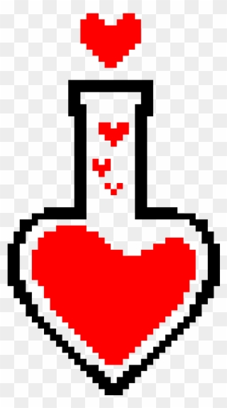 Feitiço Do Amor Pixel Art De Amor Minecraft Clipart Full