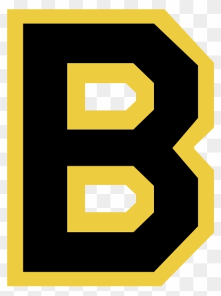 Boston Vector Art - Boston Bruins B Logo Png Clipart