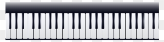 Piano Clipart Keyboard - Musical Keyboard - Png Download