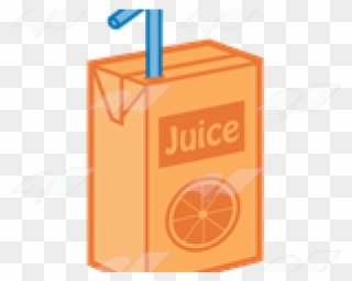 Straw Clipart Juice - Carton - Png Download