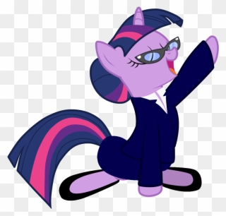 Businessmares - Twilight Sparkle In A Suit Clipart