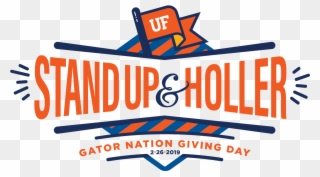 All For The Gators, Stand Up & Holler ” It's Gator Clipart