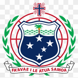 Constitution Clipart National Convention - Samoa Coat Of Arms - Png Download
