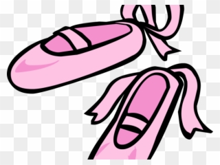 Tap Clipart Animated - Ballet Slipper Pink Clipart - Png Download