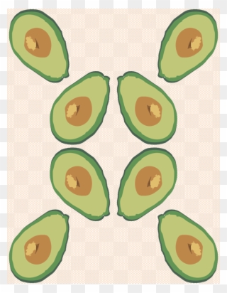 You Say Avocado, I Say Avocado - Illustration Clipart