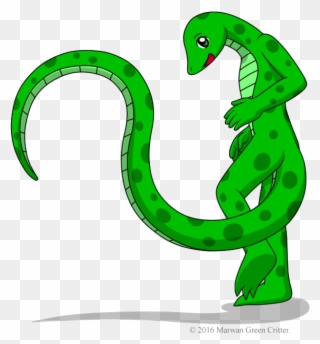 Kemromen The Lizard - Illustration Clipart