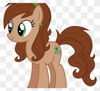 Brown Hair Clipart Pony - My Little Pony Lene - Png Download
