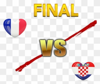 Free Png Download World Cup Final 2018 France Vs Croatia - World Cup Final 2018 France Vs Croatia Clipart