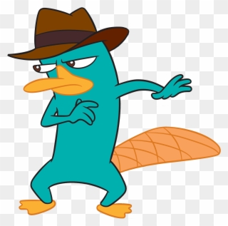 Perry The Platypus - Secret Agent Perry The Platypus Clipart