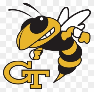 Gtlogowithbuzz - Georgia Tech Yellow Jackets Logo Clipart