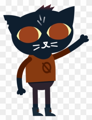 Night In The Woods Transparent Images Png - Might In The Woods Mae Clipart