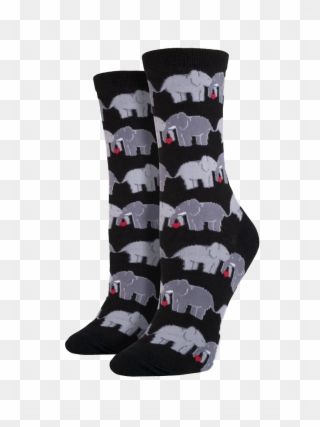 Elephant Love - Cute Dose - Sock Clipart
