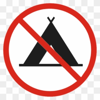 No Camping - Smoking Is Dangerous To Health Clipart